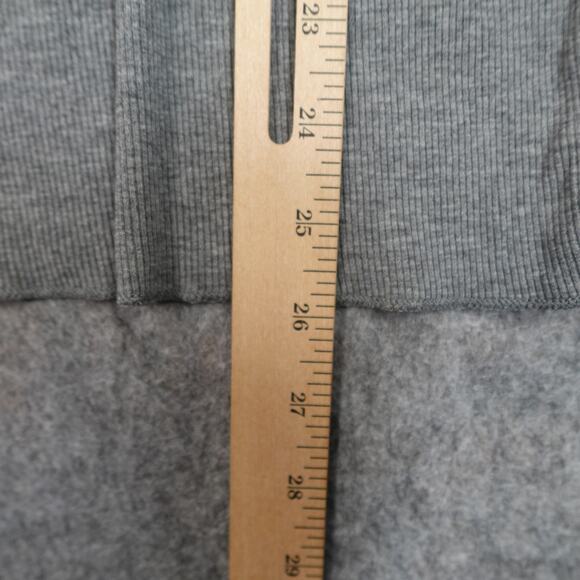 Ralph Lauren Top Womens Large Turtleneck Ribbed Stretch Gray Minimalist Casual - Picture 5 of 8